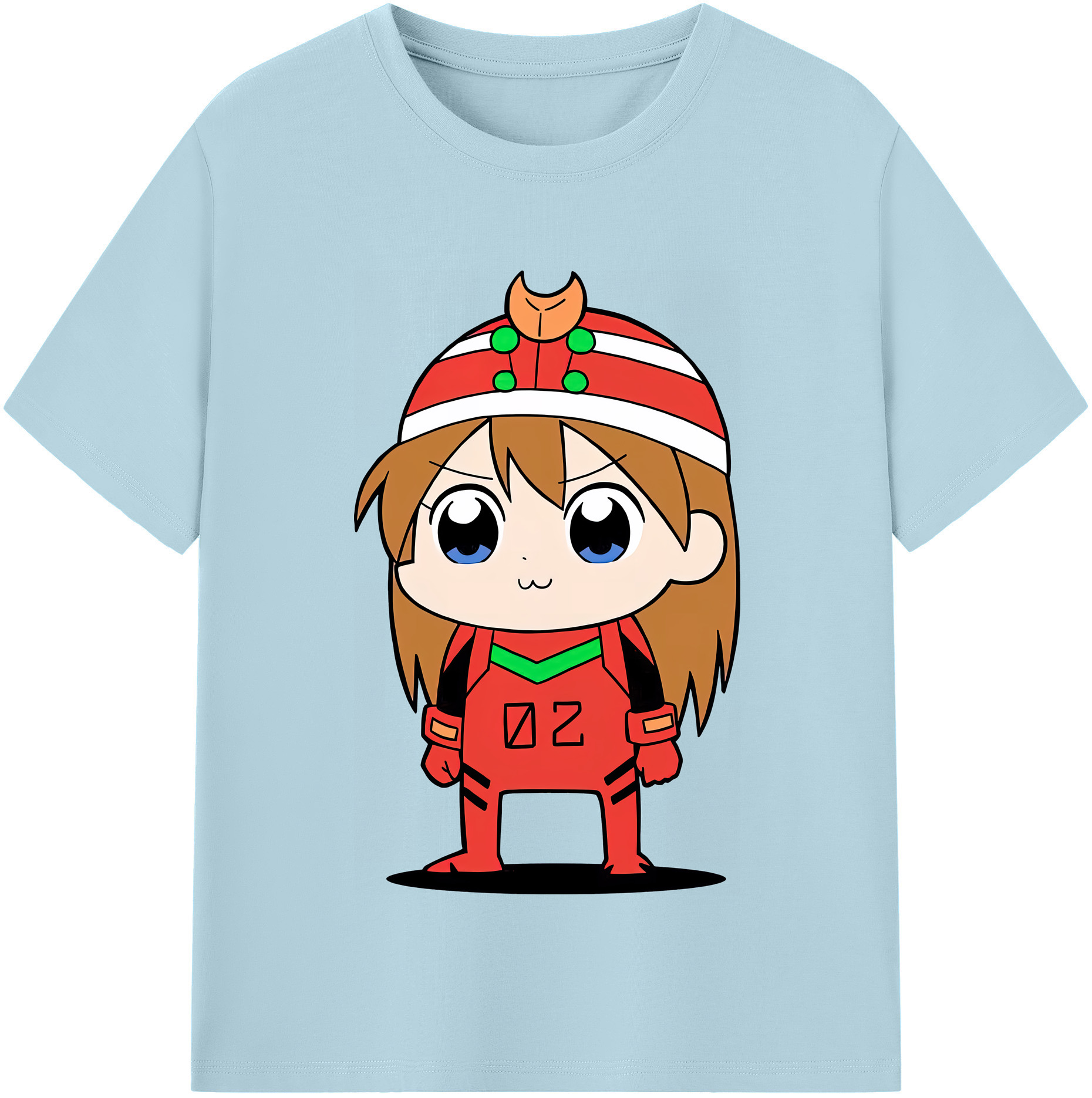（画像用） EVA 新世紀エヴァンゲリオン 綿100％半袖Tシャツ（フロントプリント）